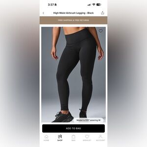 Alo Airbrush Leggings